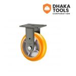SUPO J07S–282 Fixed Heavy Duty PU Caster Wheel