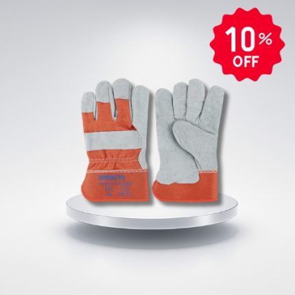 Industrial Leather Gloves for Construction & Steel Work – Nawabpur BD