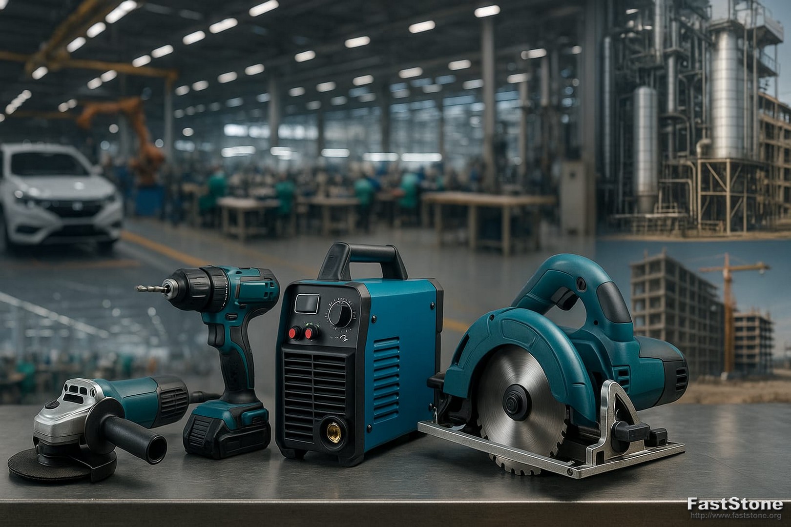 "Dhaka Tools Corporation – Power Tools & Industrial Machines Supplier in Nawabpur Dhaka"