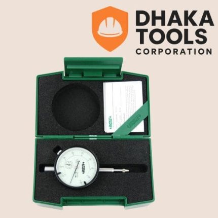 INSIZE Dial Indicator 2308-10A-Metric, Lug Back,10mm Range
