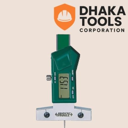 INSIZE 1145-25A Mini Depth Gage, 0-1"/0-25mm