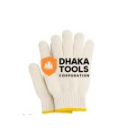 Cotton Knitted Hand Gloves for Industry (5 Suta)