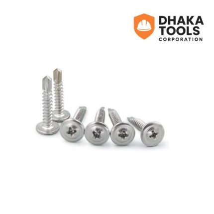 Self Drilling Stainless Steel Screws-Button Head (High-Quality)